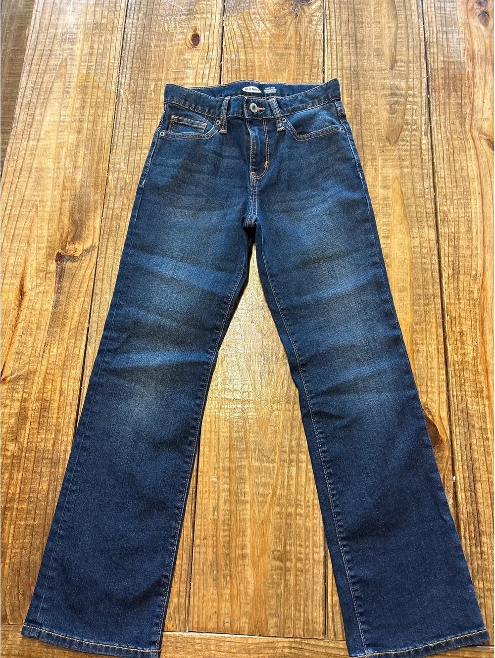 New Old Navy Boys Dark Blue Bootcut Jeans Size 10 Children's Kids